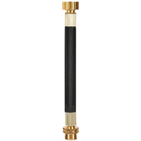 Persevere 0.8Ft Garden Hose Extension Flexible Water Hose Adapter Short Connector Hose With Integrated Spiral Tube For Hose Reel/Rv/Dehumidifier