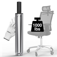 Hosali Office Chair Cylinder Replacement, Heavy-Duty Office Chair Replacement Parts Gas Lift Cylinder, Highest End Class 4 Hydraulic Pneumatic Shock Piston, Universal Size Fits Most Chairs