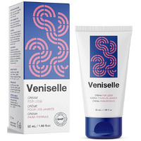 Veniselle - Veins Cream For Legs - 1.69 Fl Oz, Horse Chestnut, Chamomile, Nettle, Menthol | 1Pack