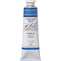 M. Graham 2-Ounce Tube Acrylic Paint, Cerulean Blue