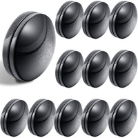 Magnetic Curtain Weights Outdoor Curtains Magnets Drapery Weights Magnet Window Tablecloth Curtain Pendant Weights For Shower Curtain Liner To Stop From Being Blowing (Black, 12 Sets)