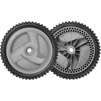 Fourtry Front Drive Wheels Fit For Craftsman Mower - Front Drive Tires Wheels Fit For Craftsman & Hu Front Wheel Drive Self Propelled Lawn Mower Tractor, Replaces 583719501 194231X460, 2 Pack, Gray