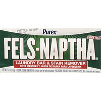 Fels Naptha Laundry Bar And Stain Remover, 5.0 Ounce (4 Bars) By Fels Naptha