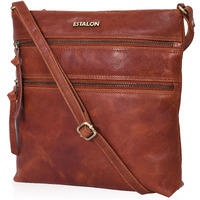 Estalon Real Leather Crossbody Bag For Women - Women's Shoulder Sling Handbags Medium Purses Soft Crossover Purse Christmas Gift