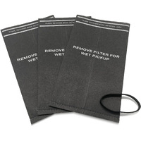 S Smilefil 9-38737 Dust Cloth Filter Bag For Most Craftsman 2 To 2.5 Gallon Shop Vacuums And Powerhead Bucket Vac (3 Shop Vacuum Bags With 1 Retaining Band)