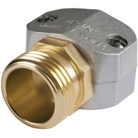 Melnor Heavy Duty Metal Male Hose Repair; Fits 3/4"" And 5/8"" Hoses