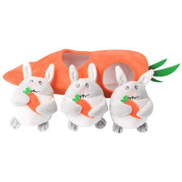 Ifoyo Hide And Seek Dog Puzzle Toys, Plush Interactive Puppy Toys For Small, Medium Dogs, Easter Puppy Essentials