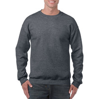 Gildan Men's Heavy Blend Crewneck Sweatshirt - 3X-Large - Dark Heather