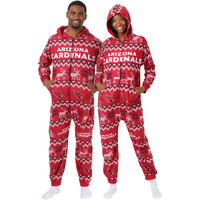 New York Jets Nfl Ugly Pattern One Piece Pajamas - 2Xl