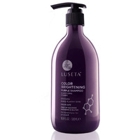 Luseta Purple Shampoo For Blonde Hair 16.9Oz, Women Hair Shampoo For Grey Hair And Color Treated Hair, Best Purple Shampoo For Curly And Damaged Hair, Sulfate & Paraben Free