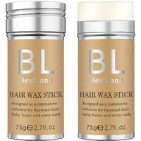 Bestland 2 Pack Hair Wax Stick, Styling Stick For Edge Control, Hair Finishing, And Frizz/Baby Hair Taming -Slick Back Stick For Kids & Women, Tamer For Flyaways, Hair Bun Maker