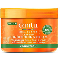 Cantu Leave In Conditioning Cream With Shea Butter For Natural Hair, 12 Oz (Packaging May Vary)