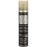 Jerome Russell Temporary Hair And Body Glitter Color Spray, Travel Spray, Lightweight, Adds Sparkly Shimmery Glow, Perfect To Use On Hair, Skin, Or Clothing, 2.2 Oz - Multi-Color X 1 Pack