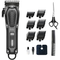 Haokry Hair Clippers For Men Professional - Cordless&Corded Barber Clippers For Hair Cutting & Grooming, Rechargeable Beard Trimmer