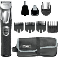 Wahl Usa Rechargeable Lithium Ion All In One Beard Trimmer For Men With Detail And Ear & Nose Hair Trimmer Attachment - Model 9854-600B