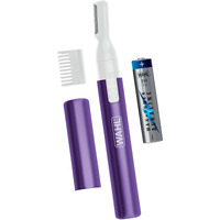 Wahl Clean & Confident Female Battery Pen Trimmer & Detailer With Rinseable Blades For Eyebrows, Facial Hair, & Light Grooming- Hygienic Grooming & Easy Cleaning With Battery Included - Model 5640-100