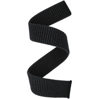 Abanen Hook And Loop Quick Dry Watch Band For Fenix 6/ 5/ 7/Epix 2, 22Mm Woven Nylon Ultralight Sport Wristband Strap For Garmin Fenix 6 Pro/Sapphire,Instinct,Forerunner 955 (Black)