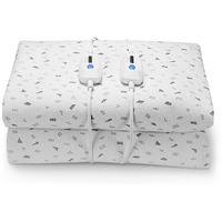 Heated Mattress Pad Queen Size 60""X80"", Electric Underblanket Mattress Cover Bed Warmer Fit Up To 15"" Deep Pocket, Dual Control With 4 Heat Settings, Auto Off & Fast Heating & Machine Washable