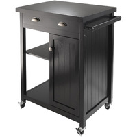 Winsome Timber Kitchen, Black