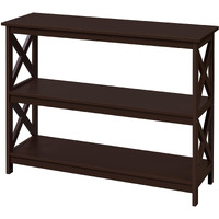 Topeakmart Console Table With Storage, Narrow Long Entryway Table For Small Space, Living Room Accent Furniture, Espresso