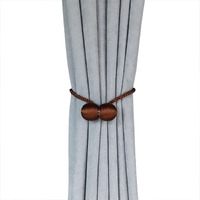 Melaluxe 6 Pack Magnetic Curtain Tiebacks, Decorative Curtain Holdbacks For Window D