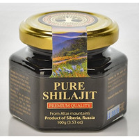 Pure Authentic Shilajit Siberian Mumijo Powder, 100 Grams, 3.5 Oz