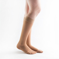 Actifi Women's Sheer 20-30 Mmhg Compression Stockings - Closed Toe, Knee High