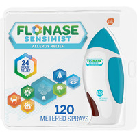 Flonase Sensimist Allergy Relief Nasal Spray Non Drowsy Allergy Medication, Gentle Mist - 120 Sprays