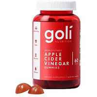 Goli Apple Cider Vinegar Gummy Vitamins - 60 Count - Vitamin B12, Gelatin-Free, Gluten-Free, Vegan & Non-Gmo