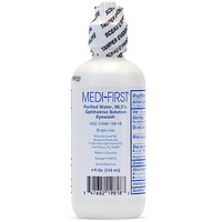 Medi-First 19818 Eyewash, Eye Rinse And Protection, First Aid Supplies, 4 Ounces