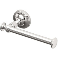 Gatco 4123 Tavern Toilet Paper Holder, Polished Nickel / Wall Mounted Euro Style Toilet Tissue Holder, Zinc