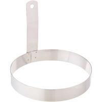 Winco Round Egg Ring, 6-Inch, Stainless Steel