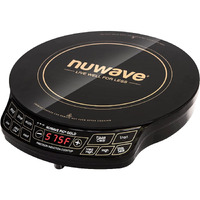 Nuwave Gold Precision Induction Cooktop, Portable, Powerful With Large 8? Heating Coil,100?F To 575?F, 3 Wattage Settings, 12? Heat-Resistant Cooking Surface
