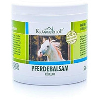 Krauterhof Horse Balm Cools And Revitalises Precious Herbal Extracts From Horse Chestnut Arnica Rosemary And Mint Oil 500 Ml Tub Sealed With Aluminum Foil