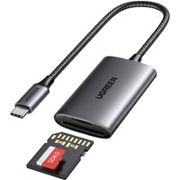 Ugreen Uhs-Ii Usb C Sd Card Reader, Usb C Sd 40 Memory Card Reader Fast For Sd Micro Sd Sdxc Sdhc Mmc Rs-Mmc Uhs-Ii And Uhs-I Cards For Iphone 1515 Propro Max Cameras, Laptop, Tablet, Smartphone