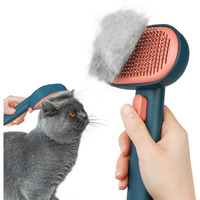 Aumuca Cat Brush For Shedding, Cat Brushes For Indoor Cats, Cat Brush For Long Or Short Haired Cats, Cat Grooming Brush Cat Comb For Kitten Rabbit Massage Removes Mats, Tangles And Loose Fur