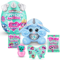Rainbocorns Puppycorn Surprise Series 3 (Poodle) By Zuru, Collectible Plush Stuffed Animal, Surprise Egg, Sticker Pack, Slime, Dog Plush, Ages 3+ For Girls, Children