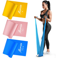 Resistance Bands, Exercise Bands Resistance, Physical Therapy Bands, Strength Training, Yoga, Pilates, Stretching, Non-Latex Elastic Band With Different Strengths,Workout Bands For Home