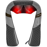 Renpho Neck Massager With Heat, Shiatsu Back Shoulder Massager - Deep Tissue 3D Kneading Pillow For Back, Waist, Leg, Calf, Foot, Arm, Full Body, Muscles, Gift For Men Women Mom Dad