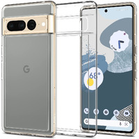 Spigen Ultra Hybrid Anti-Yellowing Technology] Designed For Pixel 7 Pro Case (2022) - Crystal Clear