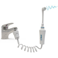 Water Flosser Sowash Vortice, Faucet Oral Irrigator Dental Water Floss, It Connects Directly To The Faucet, Non-Electric Dental Irrigator, With Vortice Tip (Int Pat), Italian Product
