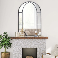 Neutype Wall Mirror, 36 ""X 24 "" Decorative Wall Mirrors Farmhouse Bathroom Mirror Window Mirrors For Wall Decor, Wall Mirrors For Living Room, Entryway, Bathroom, Dining Room, Bedroom