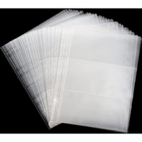 100 Sheets Currency Pages For Paper Money Collection - 3 Pockets Currency Sleeves/Currency Holder Collecting Album Pages For Paper Money Bill Banknote Coupon In02100