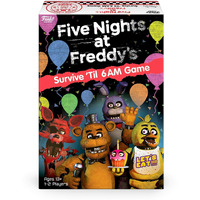 Funko Five Nights At Freddy 's - Survive  'Til 6Am Game, 2 Players