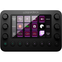 Loupedeck Live - The Custom Console For Live Streaming, Photo And Video Editing With Customizable Buttons, Dials And Led Touchscreen