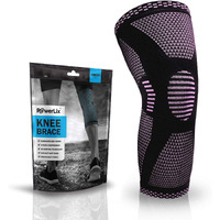 Powerlix Knee Compression Sleeve - Best Knee Brace For Knee Pain For Men & Women - Knee Support For Running, Basketball, Weightlifting, Gym, Workout, Sports -Please Check Sizing Chart