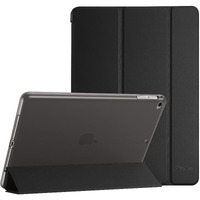 Procase Smart Case For Ipad 9.7 Inch Ipad 6Th 5Th Generation Cases, Ipad Air 2, Ipad Air Case, Slim Soft Tpu Cover Stand Smart Case For Ipad 9.7 2018 2017 Model Ipad Air 2 Air 1 -Black