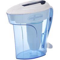 Zerowater 12-Cup Ready-Pour 5-Stage Water Filter Pitcher 0 Tds For Improved Tap Water Taste - Nsf Certified To Reduce Lead, Chromium, And Pfoa/Pfos