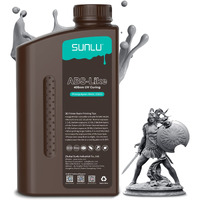 Sunlu 2000G Abs Like 3D Printer Resin, 405Nm Uv Curing Photopolymer Rapid 3D Resin For 2K 4K 6K 8K Lcd/Dlp/Sla 3D Printers, Non-Brittle & High Precision & Low Shrinkage, 2Kg, White