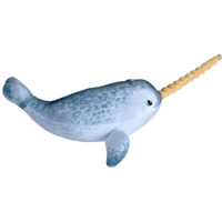 Wild Republic Narwhal Plush, Stuffed Animal, Plush Toy, Gifts For Kids, Living Ocean, 12""